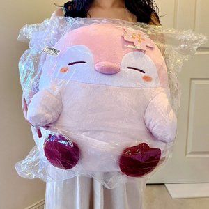 BNWT Large Koupen-chan Sakura Cherry Blossom Penguin Plushie